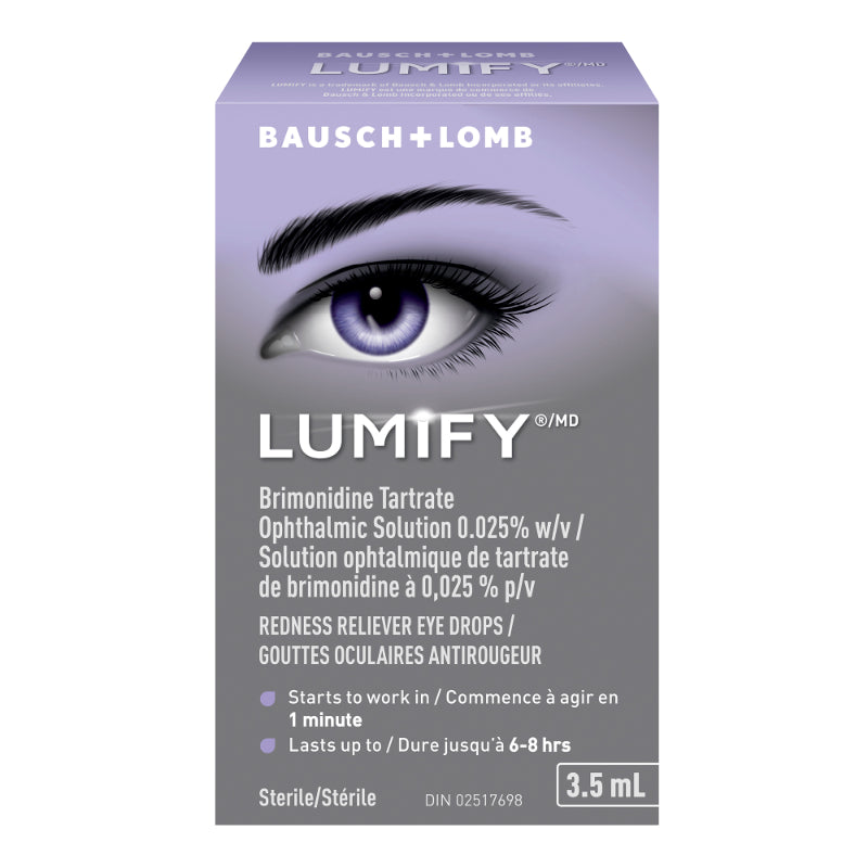 Lumify 3.5ML eye drops.