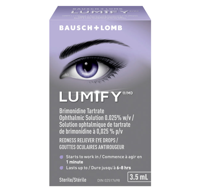 Lumify 3.5ML eye drops.