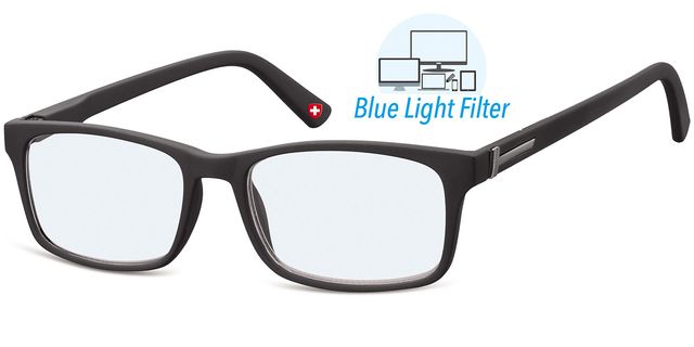 Montana Blue Light Filter Glasses (black Frame)
