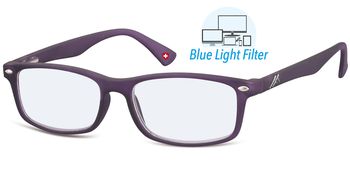 Blue Light Filter glasses purple frame