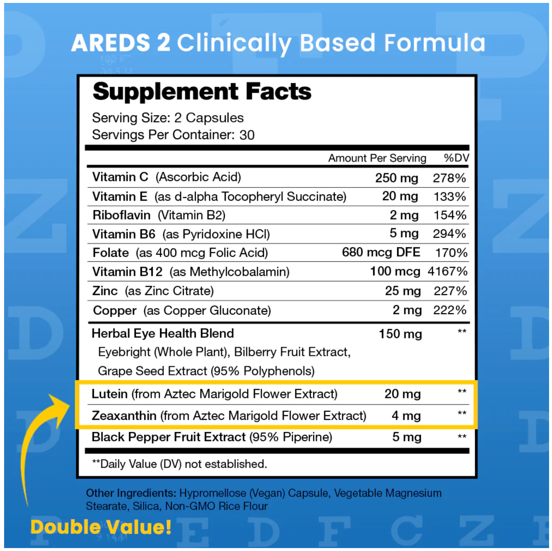 NutraChamps areds 2 eye health