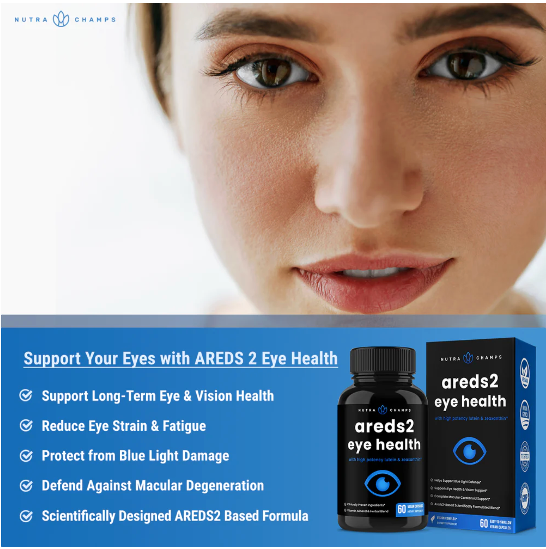 NutraChamps areds 2 eye health