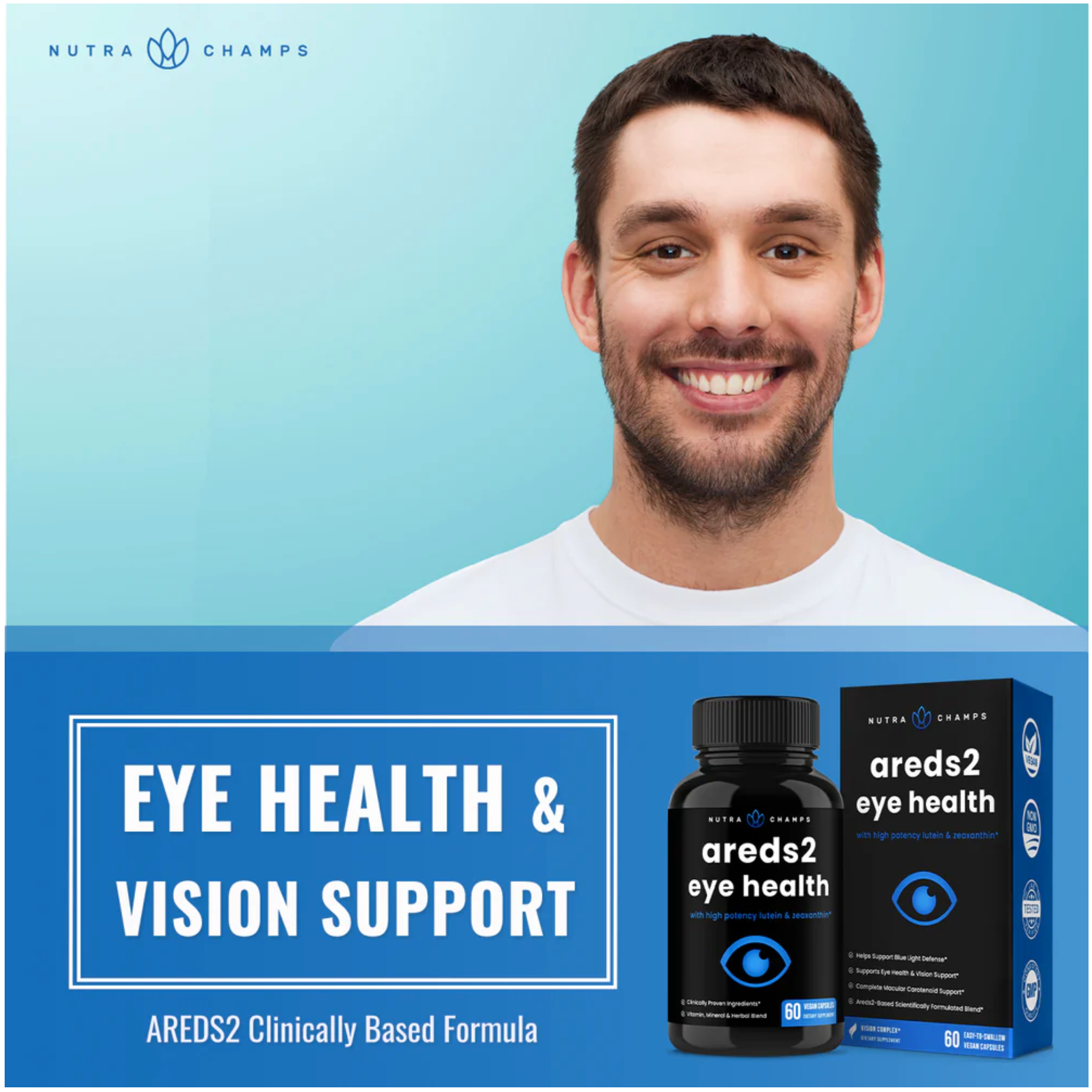 NutraChamps areds 2 eye health