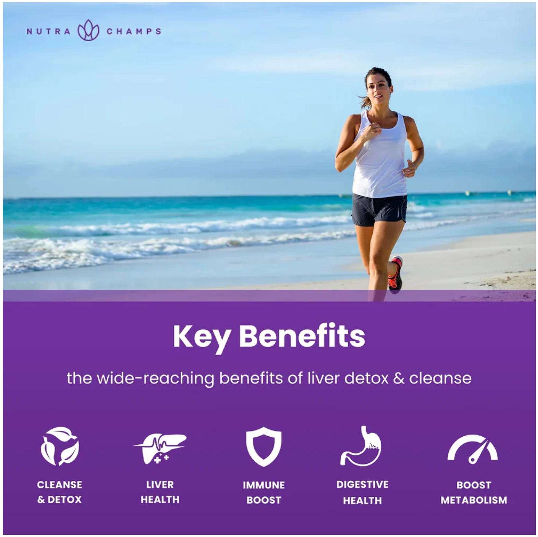 NutraChamps Liver Detox and Cleanse