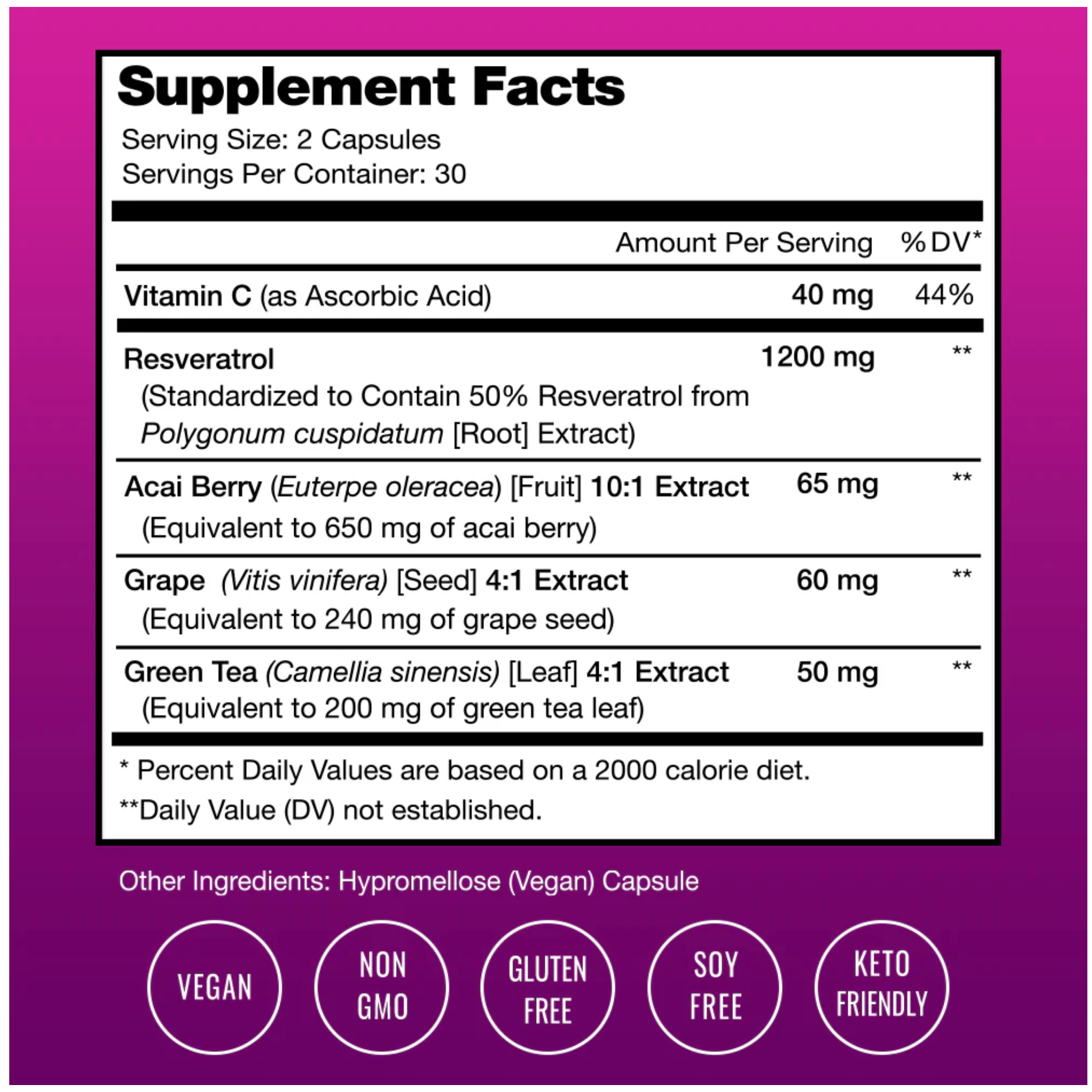 NutraChamps resveratrol 2330mg strength