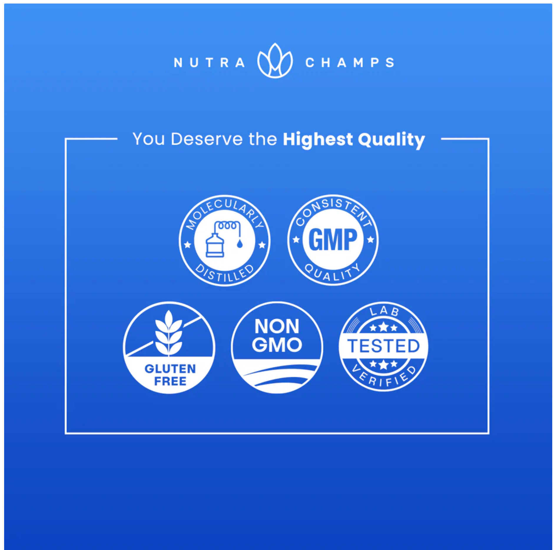 NutraChamps omega 3 wild fish oil