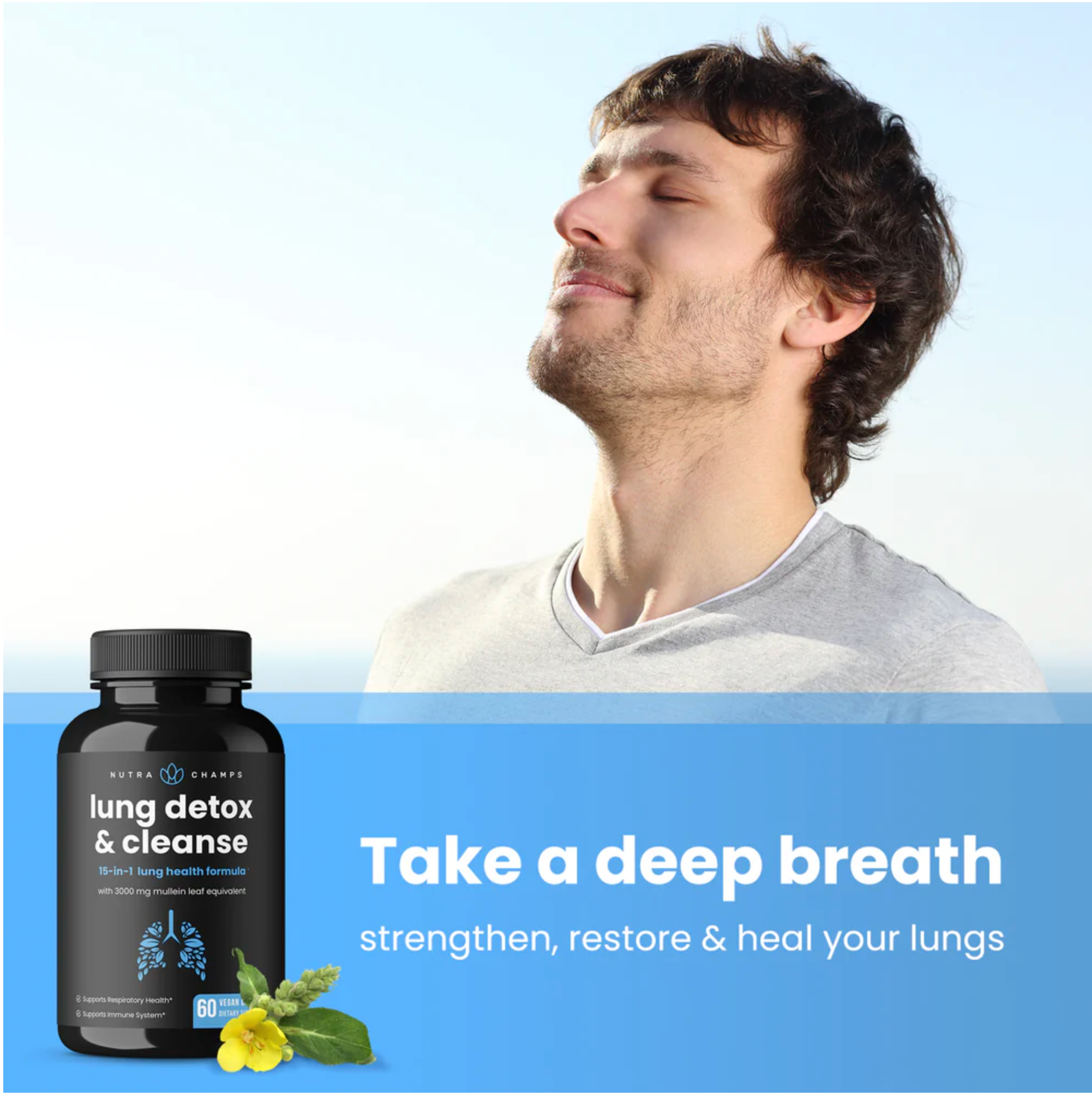 NutraChamps lung detox & cleanse