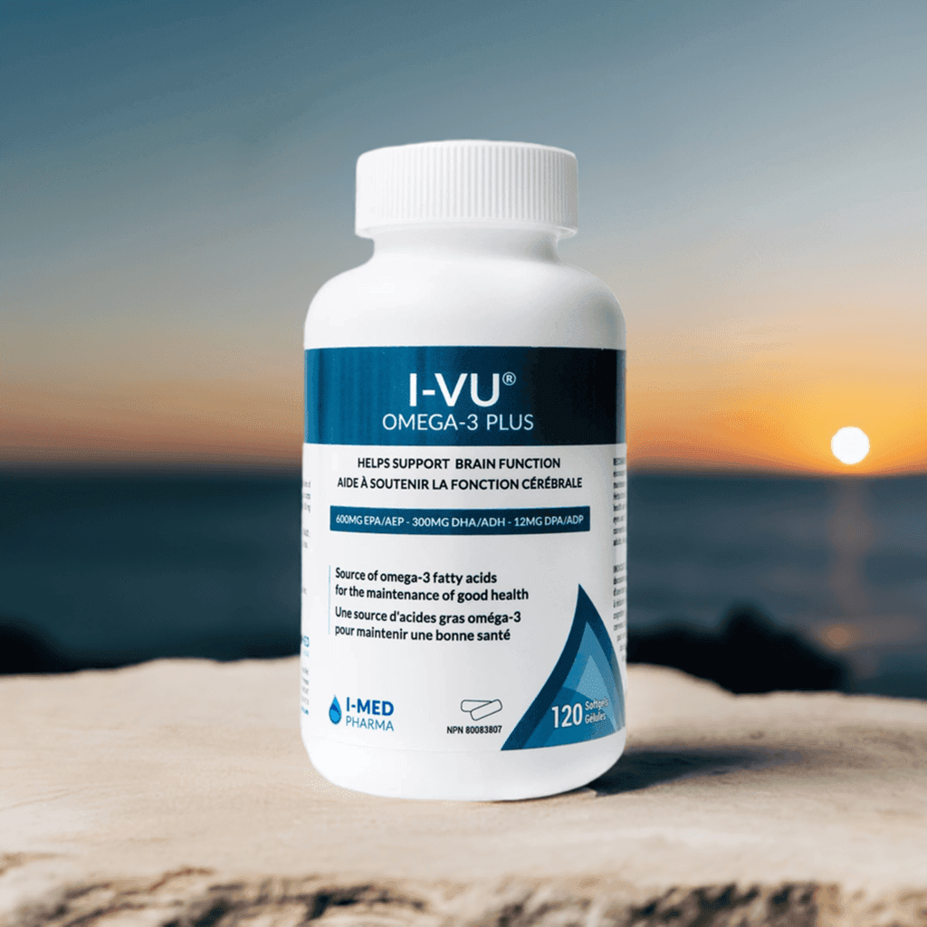 I-VU® OMEGA-3 PLUS Dry Eye Formula 120 pills - Eye Hydrate 