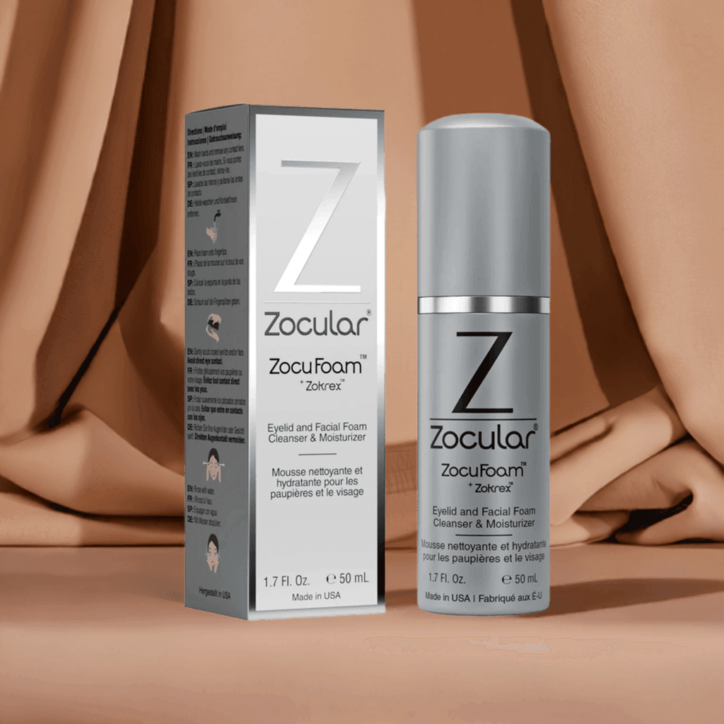 Zocular ZocuFoam Eyelid Cleanser and Moisturizer - Eye Hydrate 