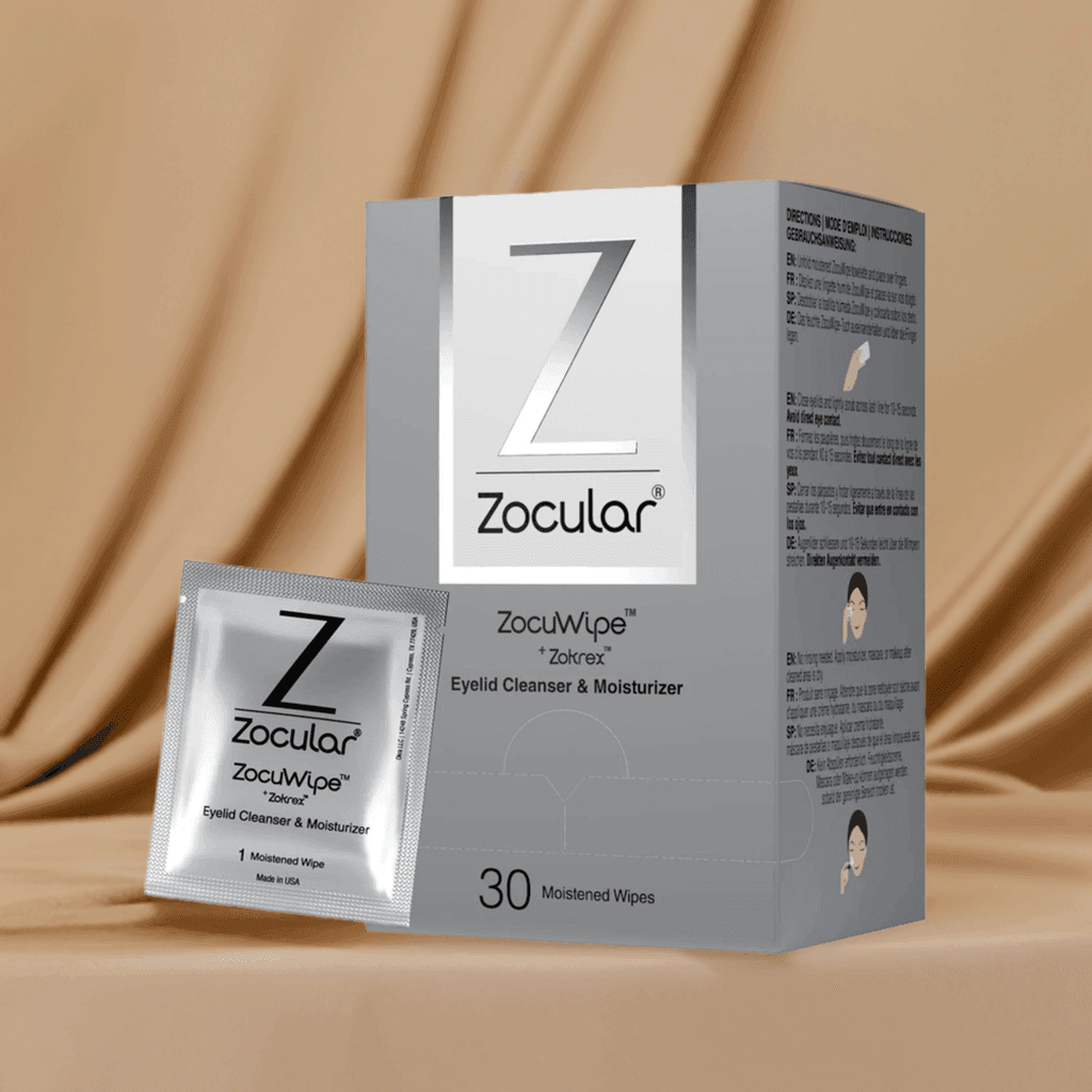 ZocuWipe Towelette (Eyelid Wipes) - Eye Hydrate 