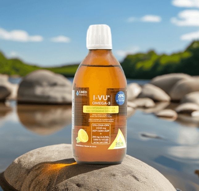 I-VU® OMEGA-3 Liquid (48-day supply) - Eye Hydrate 