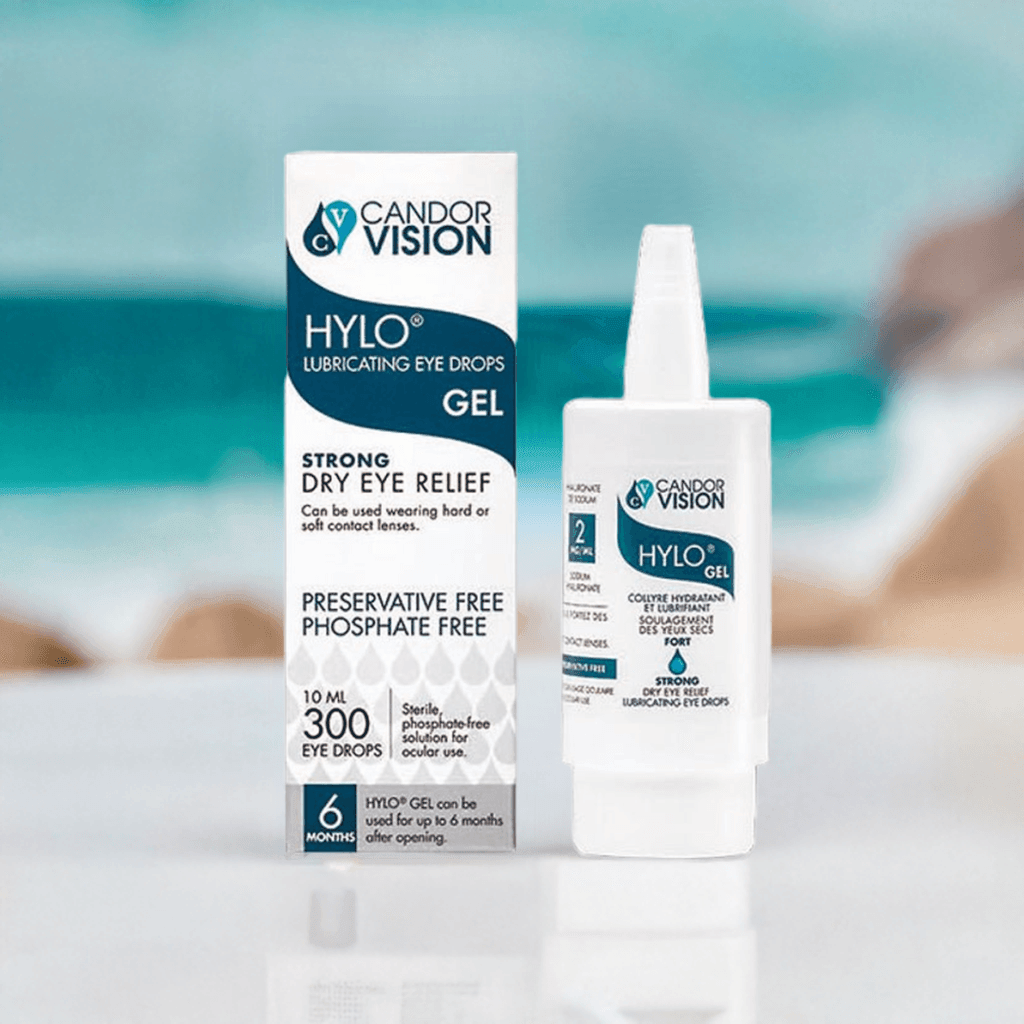 HYLO GEL Lubricating Eye Drops - Eye Hydrate 