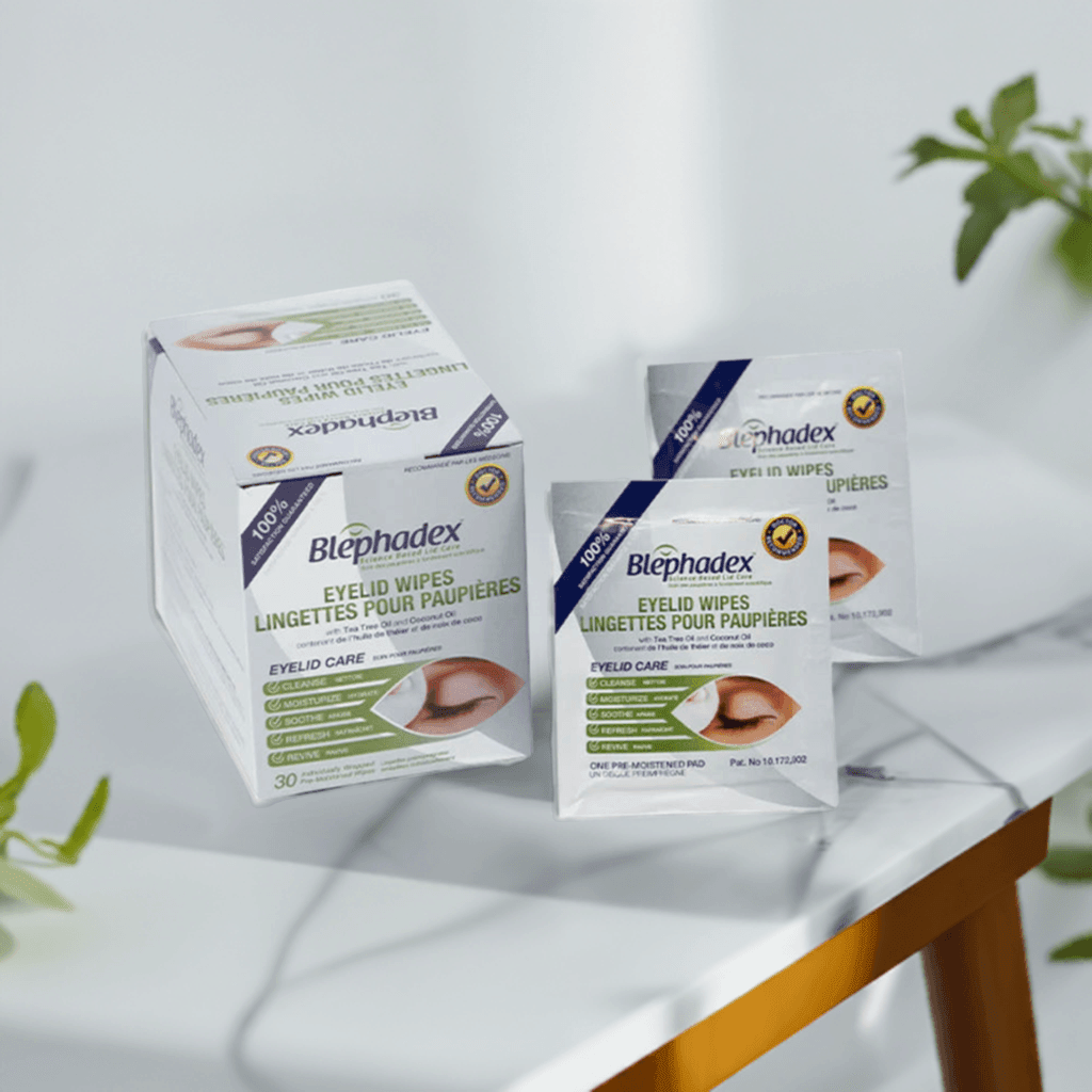 Blephadex eyelid wipes - Eye Hydrate 