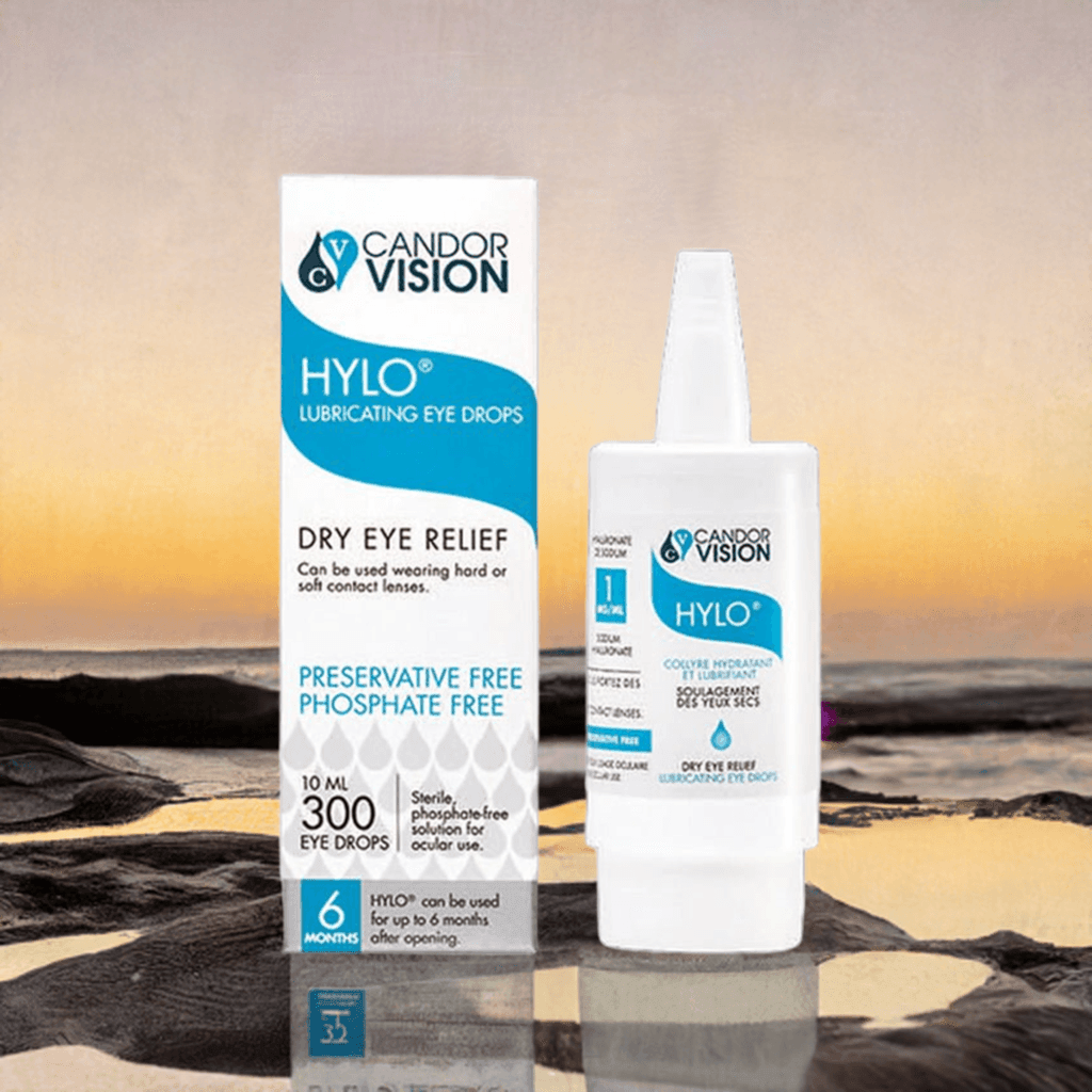 HYLO Lubricating Eye Drops - Eye Hydrate 