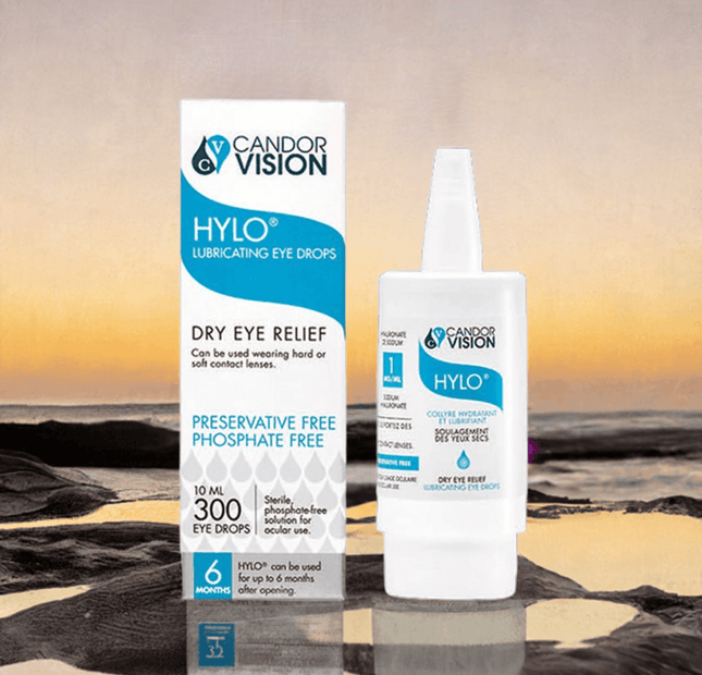 HYLO Lubricating Eye Drops - Eye Hydrate 