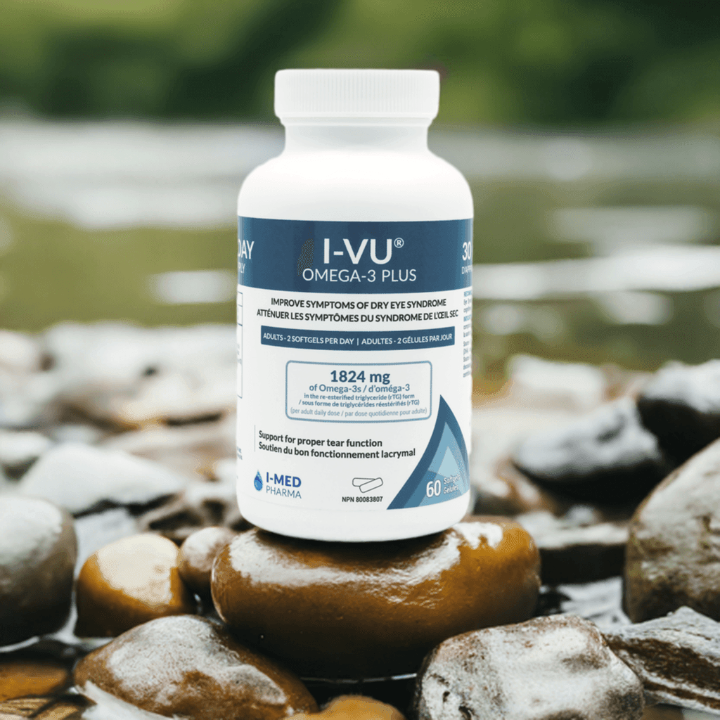 I-VU® OMEGA-3 PLUS Dry Eye Formula 60 pills - Eye Hydrate 