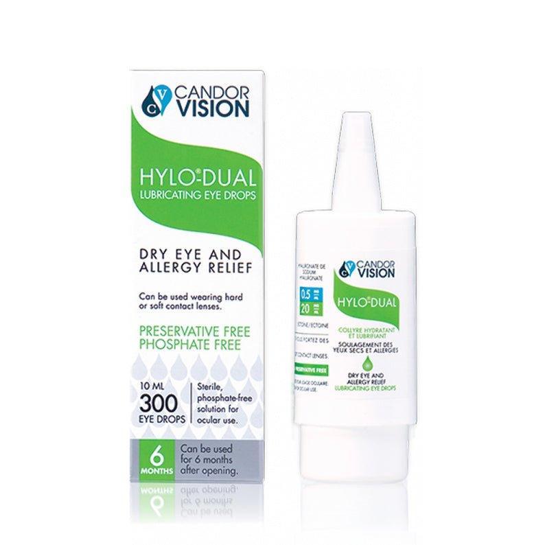 HYLO-DUAL Lubricating Eye Drops - Eye Hydrate 