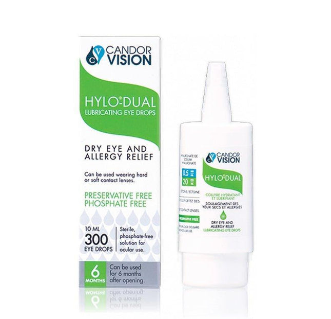 HYLO-DUAL Lubricating Eye Drops - Eye Hydrate 
