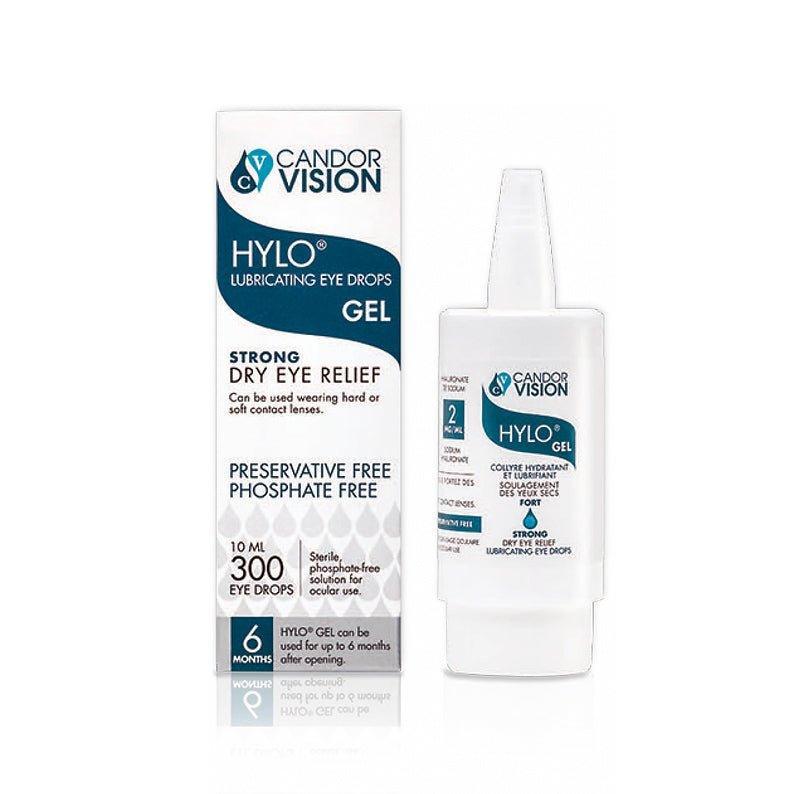 HYLO GEL Lubricating Eye Drops - Eye Hydrate 