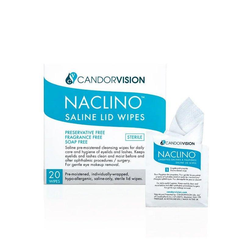 NACLINO™ saline lidwipes - Eye Hydrate 